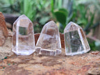 Polished Clear and Smokey Quartz Crystals x 35 From Madagascar - Toprock Gemstones and Minerals 