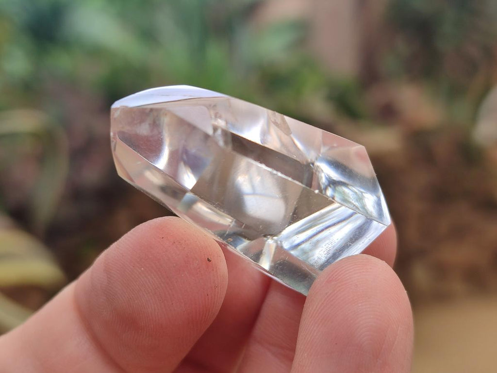 Polished Clear and Smokey Quartz Crystals x 35 From Madagascar - Toprock Gemstones and Minerals 