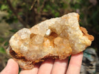 Natural Golden Limonite Quartz Clusters x 12 From Solwezi, Zambia - Toprock Gemstones and Minerals 