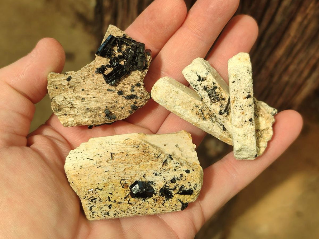 Natural Mix of Mineral Specimens x 27 From Erongo, Namibia - Toprock Gemstones and Minerals 