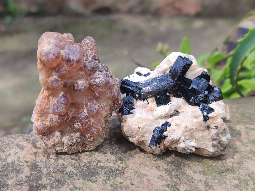 Natural Mix of Mineral Specimens x 27 From Erongo, Namibia - Toprock Gemstones and Minerals 