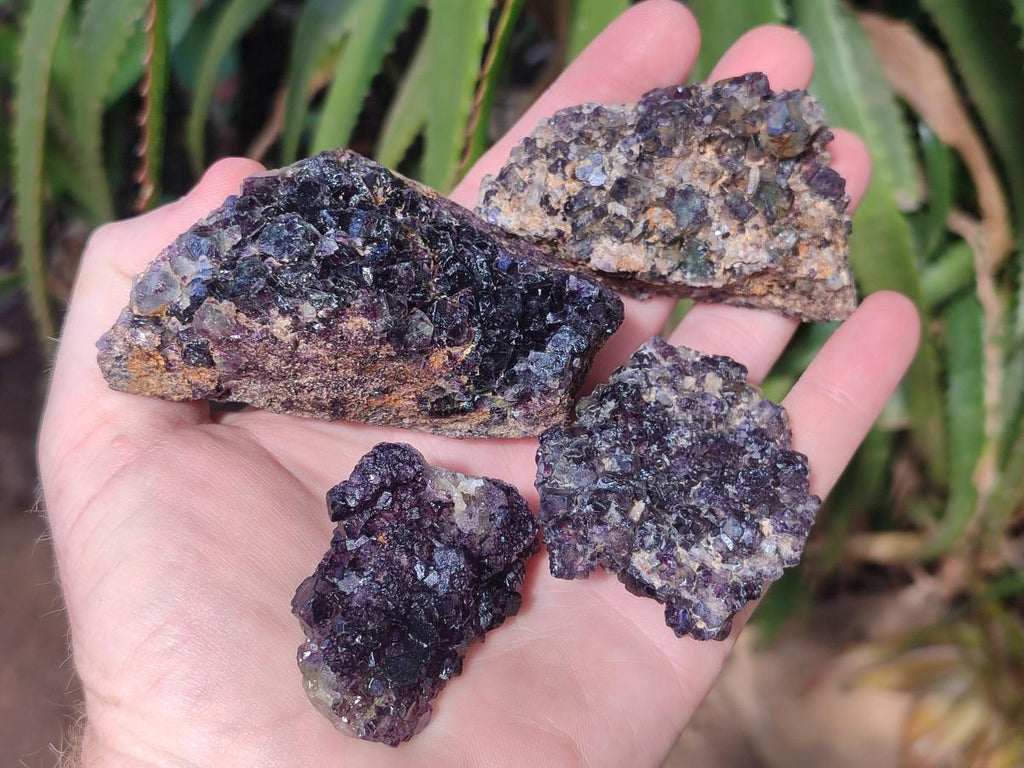 Natural Mix of Mineral Specimens x 27 From Erongo, Namibia - Toprock Gemstones and Minerals 