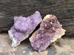Natural Dark Purple Amethyst Clusters x 35 From Boekenhouthoek, South Africa - Toprock Gemstones and Minerals 