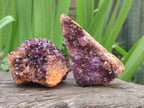 Natural Dark Purple Amethyst Clusters x 35 From Boekenhouthoek, South Africa - Toprock Gemstones and Minerals 