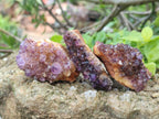 Natural Dark Purple Amethyst Clusters x 35 From Boekenhouthoek, South Africa - Toprock Gemstones and Minerals 
