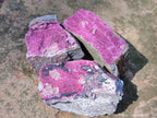 Natural Salrose Cobaltoan Dolomite Specimens x 12 From Kakanda, Congo - Toprock Gemstones and Minerals 