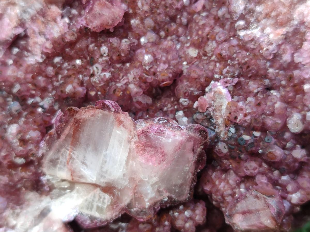 Natural Large Cabinet Size Raspberry Spherocobaltite Specimen x 1 From Musonoi Mine, Congo - Toprock Gemstones and Minerals 
