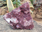 Natural Large Cabinet Size Raspberry Spherocobaltite Specimen x 1 From Musonoi Mine, Congo - Toprock Gemstones and Minerals 