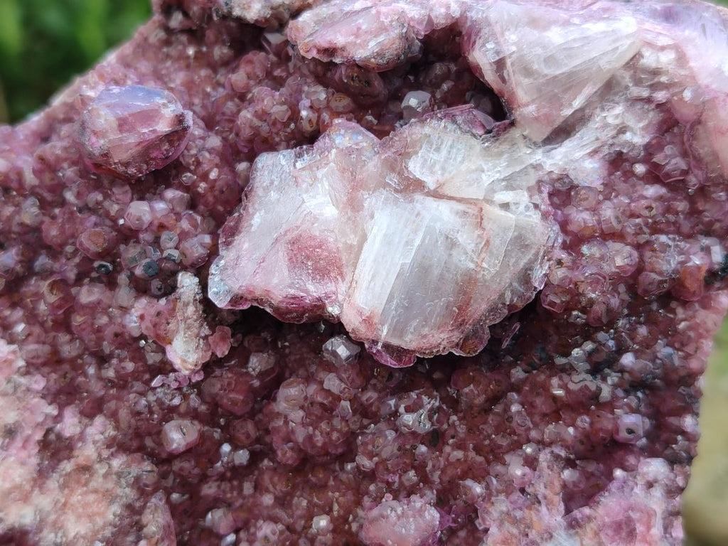 Natural Large Cabinet Size Raspberry Spherocobaltite Specimen x 1 From Musonoi Mine, Congo - Toprock Gemstones and Minerals 