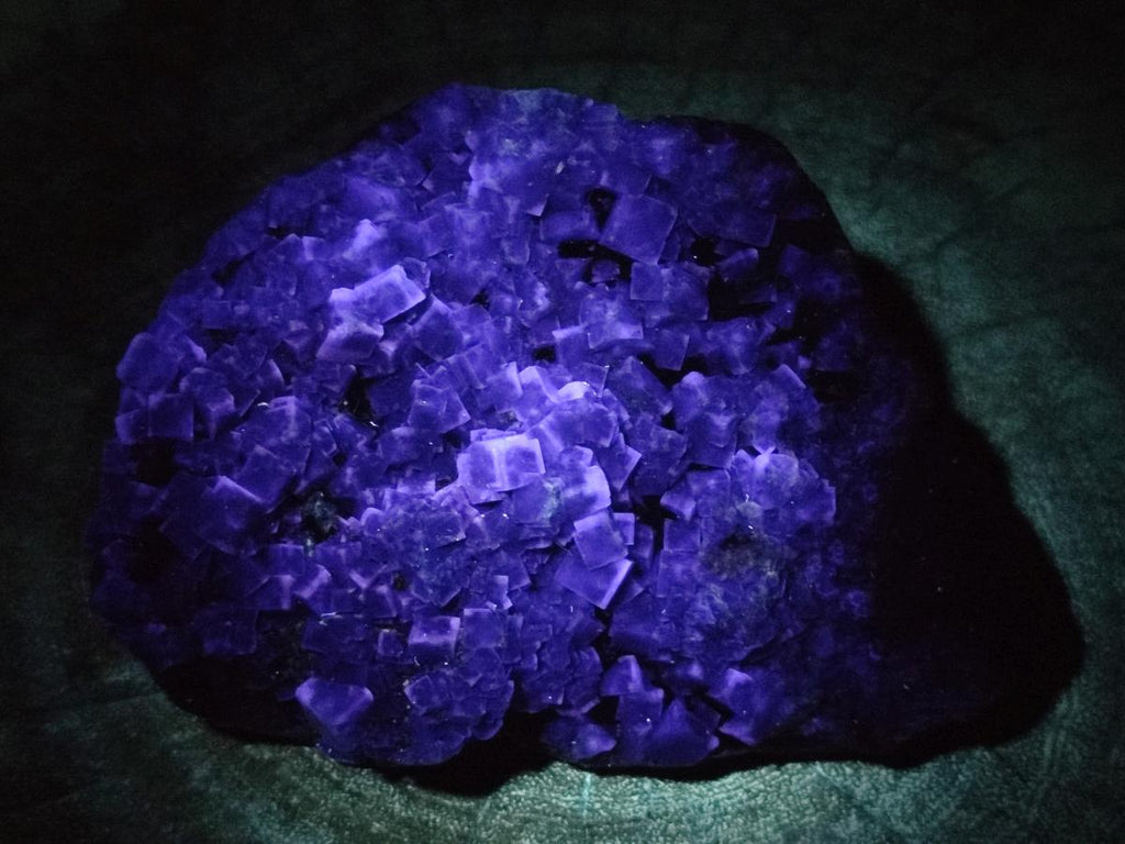 Natural Mix of Fluorite Specimens x 4 From Namibia - Toprock Gemstones and Minerals 
