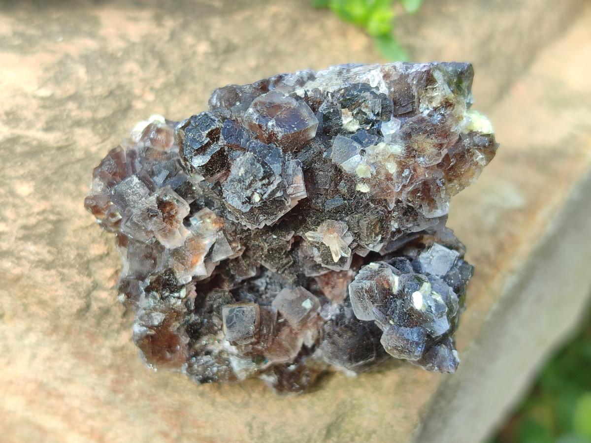 Natural Mix of Fluorite Specimens x 4 From Namibia - Toprock Gemstones and Minerals 
