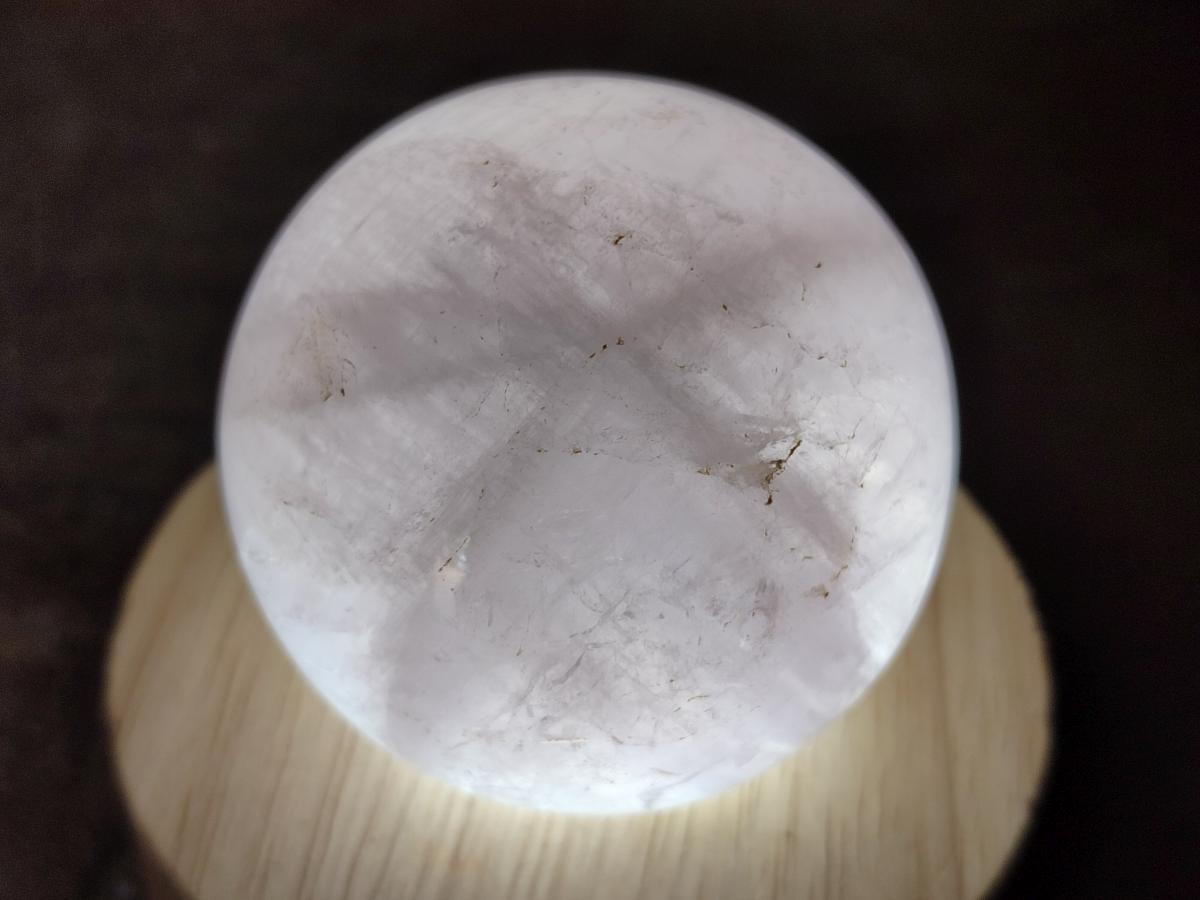 Polished Gemmy Star Rose Quartz Spheres x 6 From Madagascar - Toprock Gemstones and Minerals 