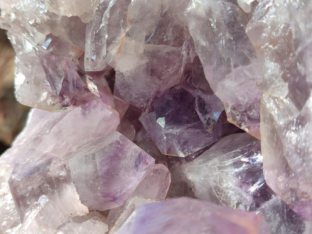 Natural XL Jacaranda Amethyst Cluster x 1 From Mumbwa, Zambia - Toprock Gemstones and Minerals 