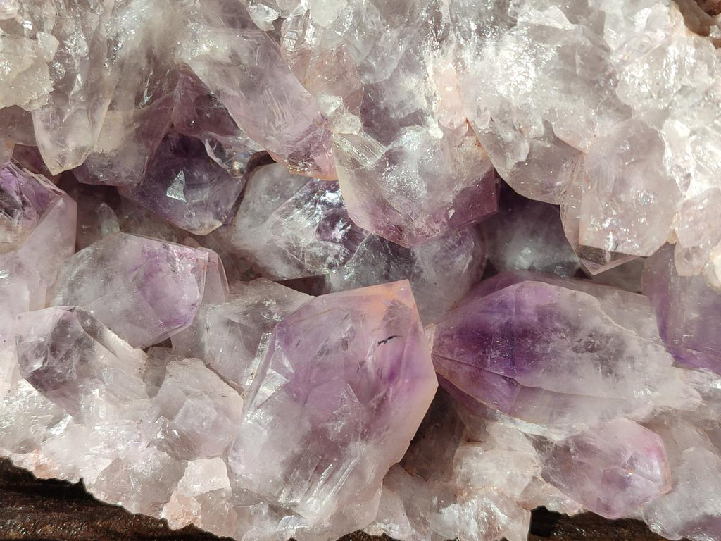 Natural XL Jacaranda Amethyst Cluster x 1 From Mumbwa, Zambia - Toprock Gemstones and Minerals 