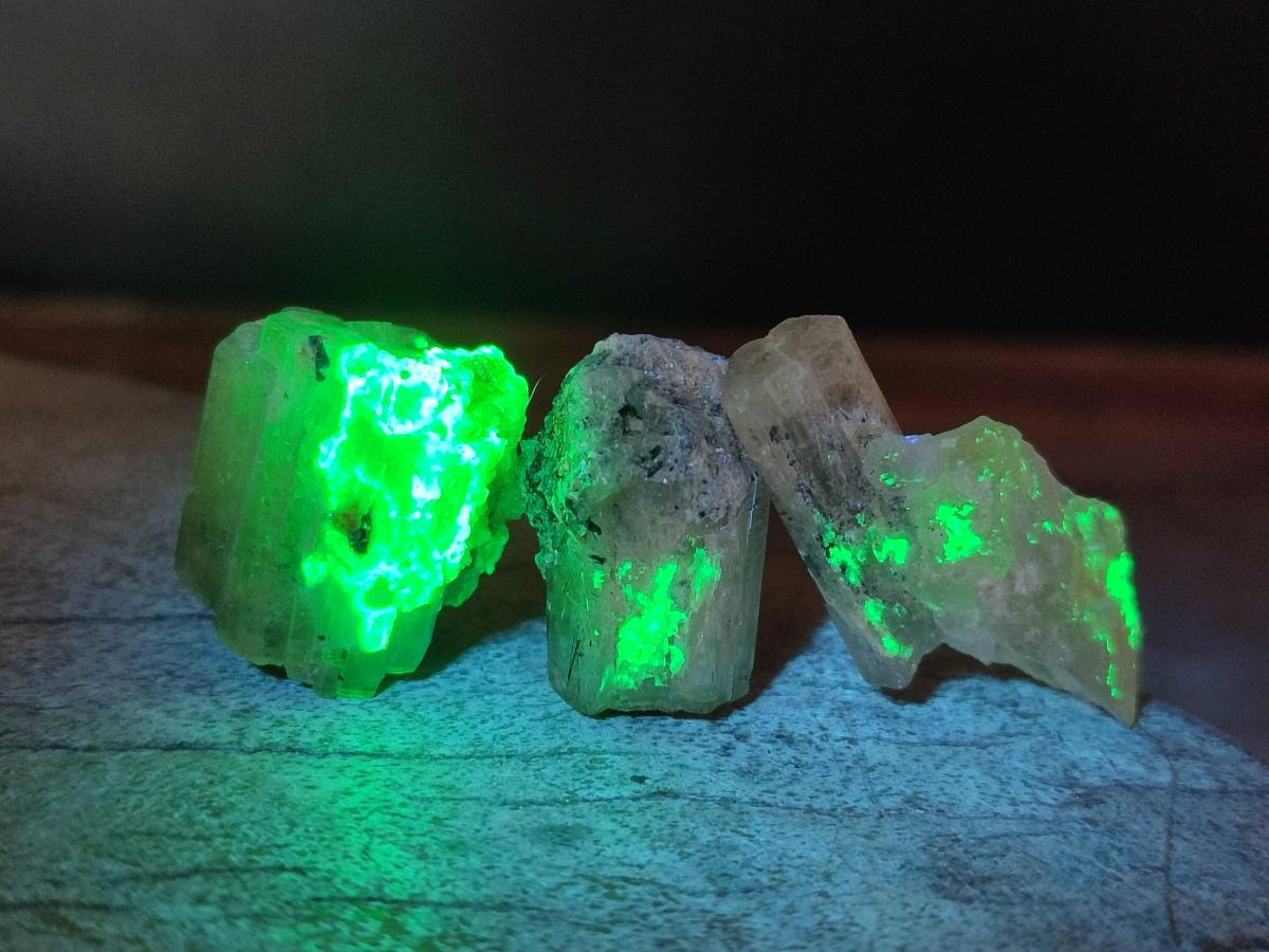Natural Aquamarine Specimens with Goshenite and Black Tourmaline x 70 From Erongo, Namibia - Toprock Gemstones and Minerals 