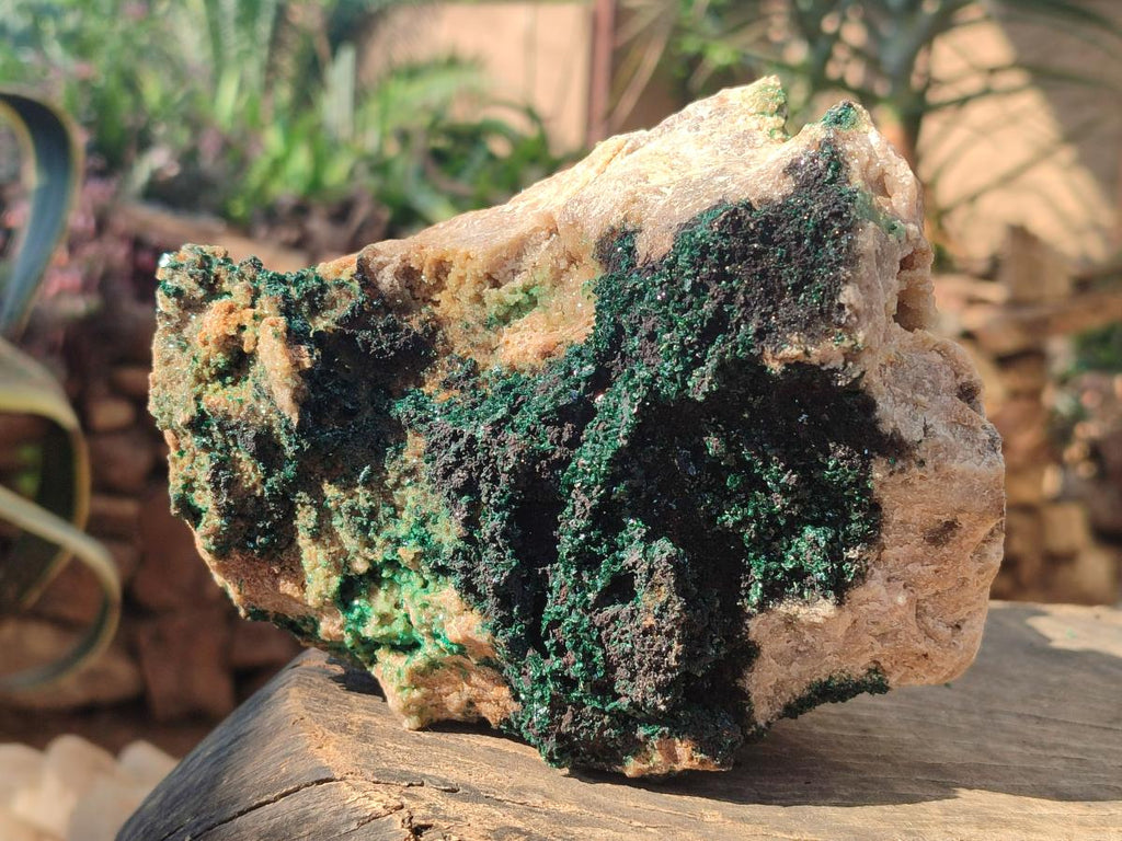 Natural Large Crystalline Malachite Specimen x 1 From Tenke Fungurume, Congo - Toprock Gemstones and Minerals 