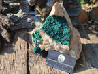 Natural Large Crystalline Malachite Specimen x 1 From Tenke Fungurume, Congo - Toprock Gemstones and Minerals 