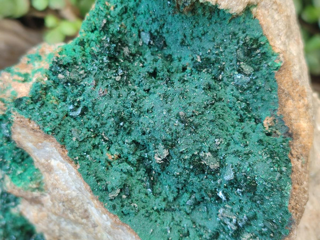 Natural Large Crystalline Malachite Specimen x 1 From Tenke Fungurume, Congo - Toprock Gemstones and Minerals 