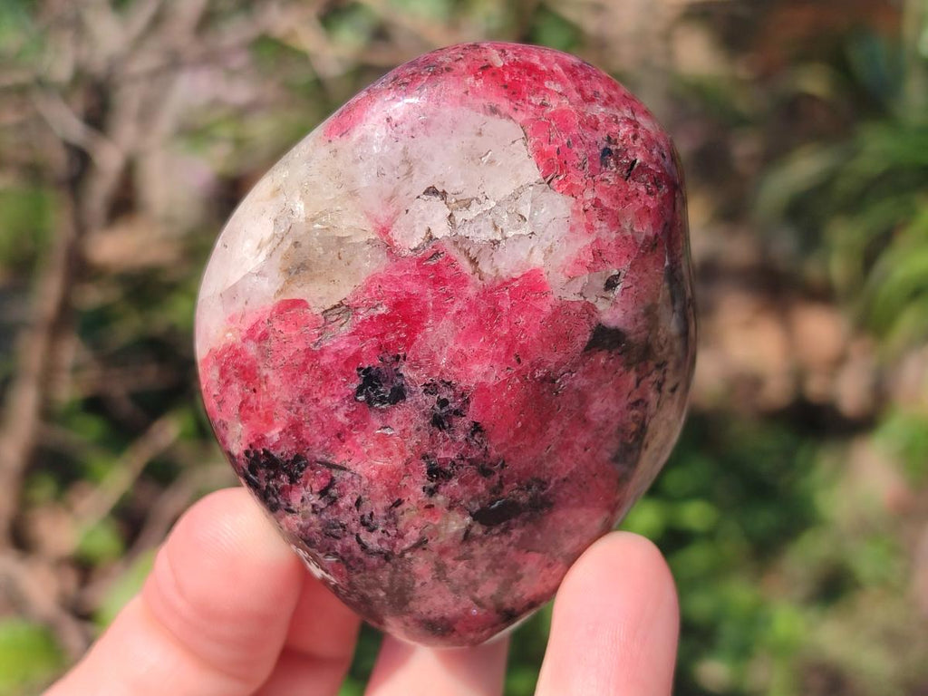 Polished Mix of Red Rhodesian Rhodonite Pieces x 4 From Rhusinga, Zimbabwe - Toprock Gemstones and Minerals 