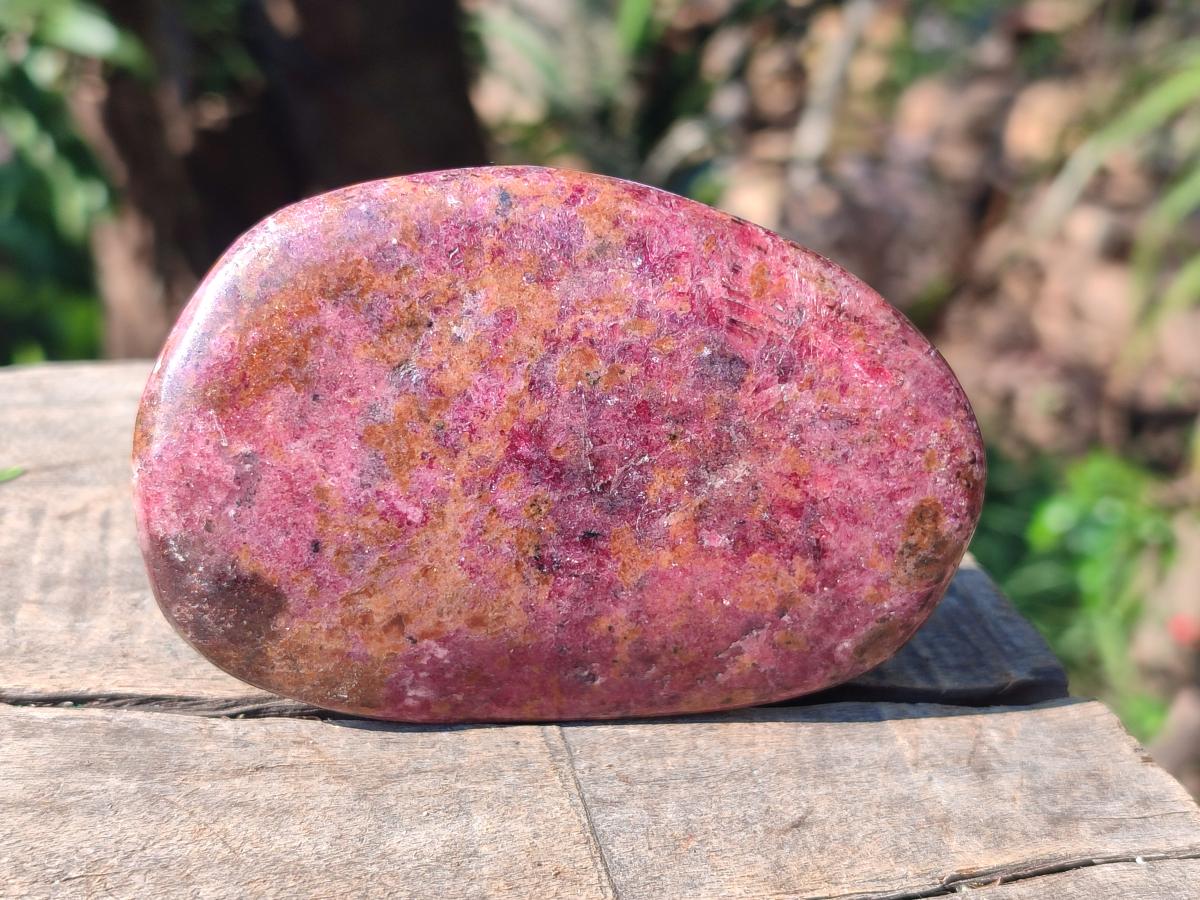 Polished Mix of Red Rhodesian Rhodonite Pieces x 4 From Rhusinga, Zimbabwe - Toprock Gemstones and Minerals 