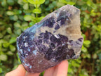 Polished One Side Lithium Silver Leaf Lepidolite Specimens x 4 From Zimbabwe - Toprock Gemstones and Minerals 