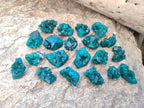 Natural Dioptase Specimens on Dolomite Matrix x 20 From Tantara Mine, Congo - Toprock Gemstones and Minerals 