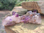 Hand Made Conglomerates Chiredzi Amethyst Crystals x 24 From South Africa - Toprock Gemstones and Minerals 
