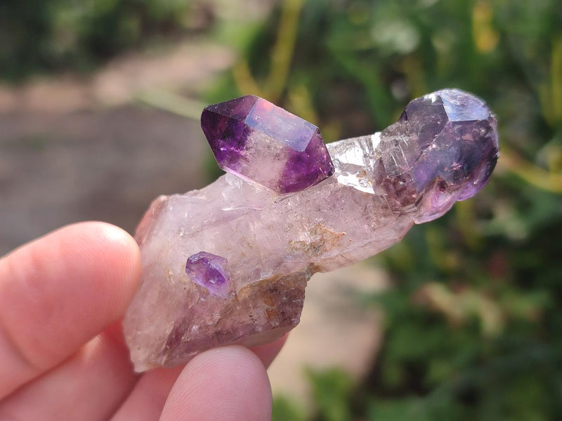 Hand Made Conglomerates Chiredzi Amethyst Crystals x 24 From South Africa - Toprock Gemstones and Minerals 