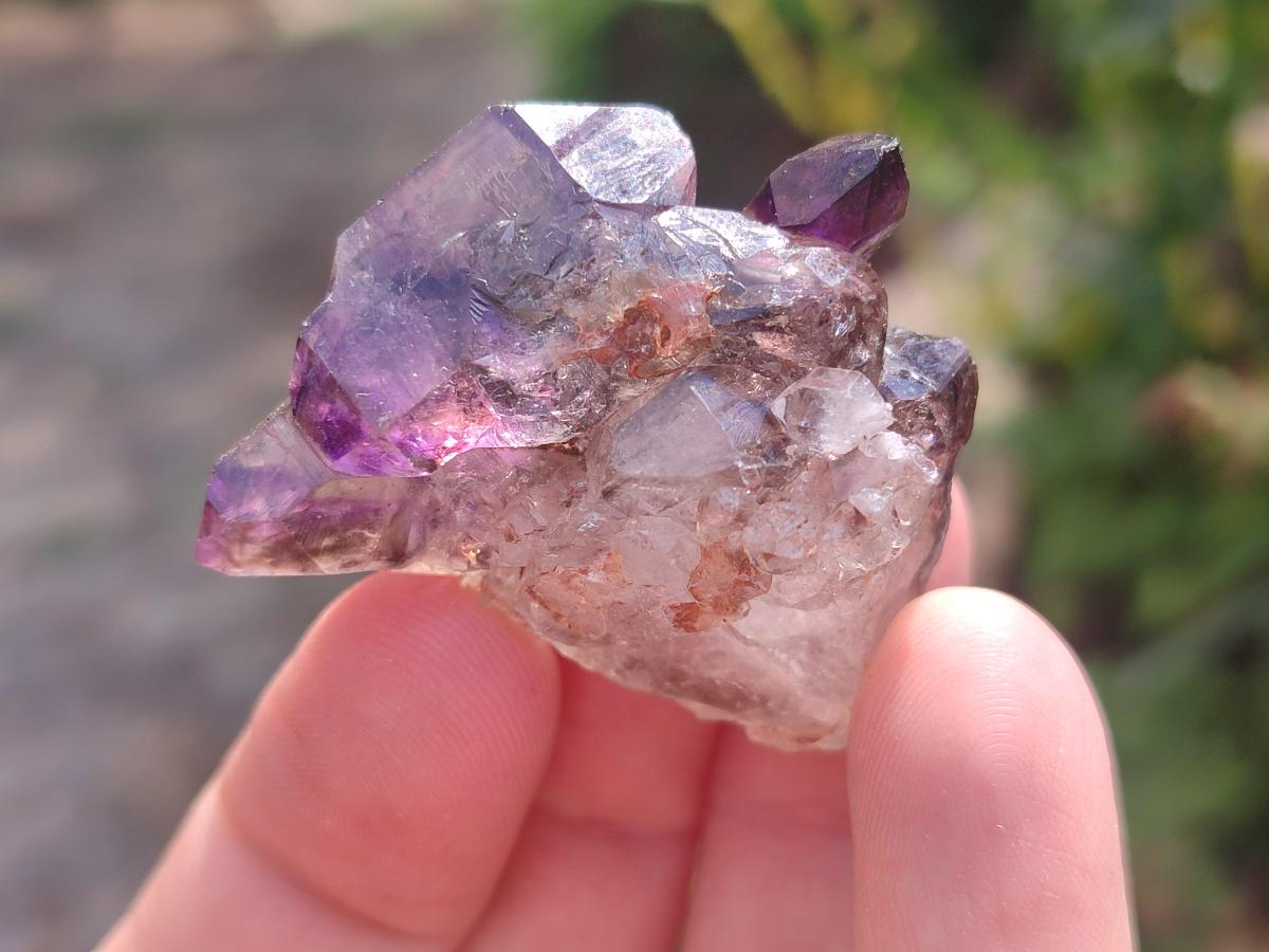 Hand Made Conglomerates Chiredzi Amethyst Crystals x 24 From South Africa - Toprock Gemstones and Minerals 