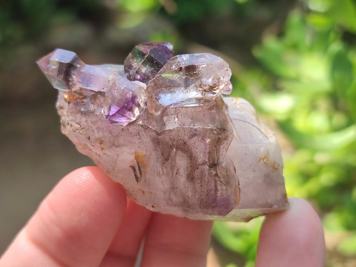 Hand Made Conglomerates Chiredzi Amethyst Crystals x 24 From South Africa - Toprock Gemstones and Minerals 