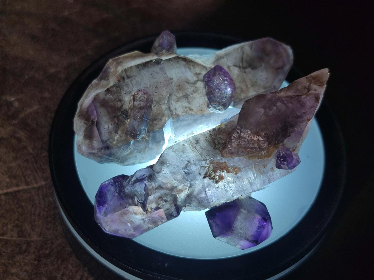 Hand Made Conglomerates Chiredzi Amethyst Crystals x 24 From South Africa - Toprock Gemstones and Minerals 