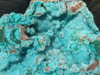Natural Drusy Coated Chrysocolla with Malachite Specimens x 4 From Lupoto Mine, Congo - Toprock Gemstones and Minerals 