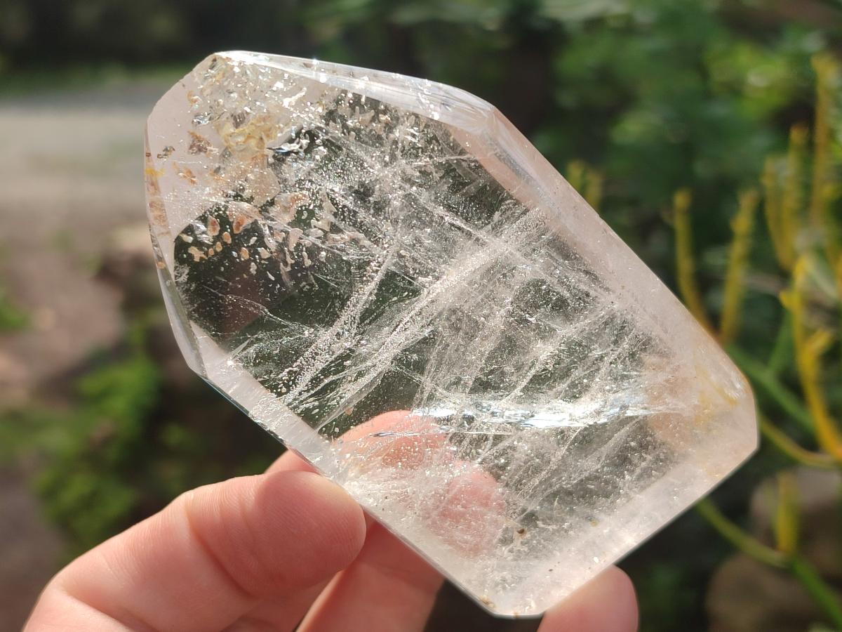 Polished Clear Quartz Crystals x 6 From Madagascar - Toprock Gemstones and Minerals 