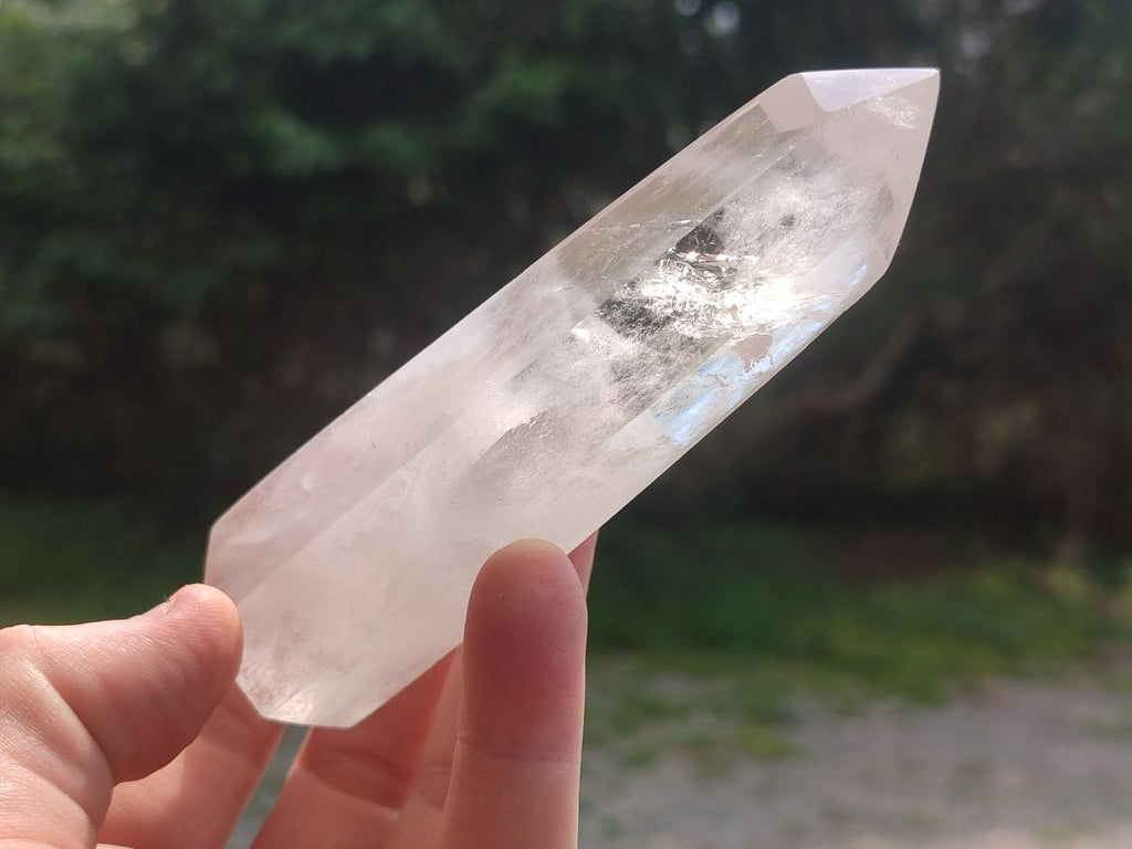 Polished Clear Quartz Crystals x 6 From Madagascar - Toprock Gemstones and Minerals 