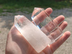 Polished Clear Quartz Crystals x 6 From Madagascar - Toprock Gemstones and Minerals 