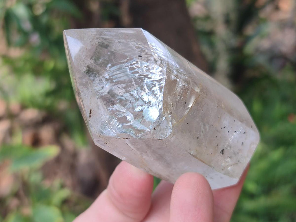 Polished Clear Quartz Crystals x 6 From Madagascar - Toprock Gemstones and Minerals 