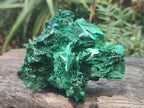Natural Silky Malachite Specimens x 2 From Kasompe, Congo - Toprock Gemstones and Minerals 
