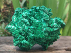 Natural Silky Malachite Specimens x 2 From Kasompe, Congo - Toprock Gemstones and Minerals 