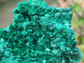 Natural Silky Malachite Specimens x 2 From Kasompe, Congo - Toprock Gemstones and Minerals 