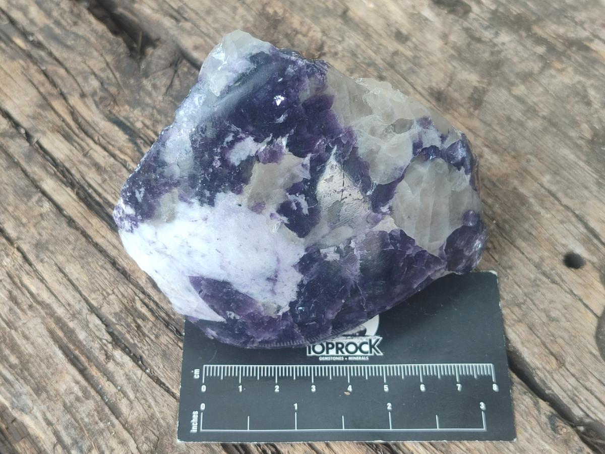 Polished One Side Lithium Silver Leaf Lepidolite Specimens x 6 From Zimbabwe - Toprock Gemstones and Minerals 