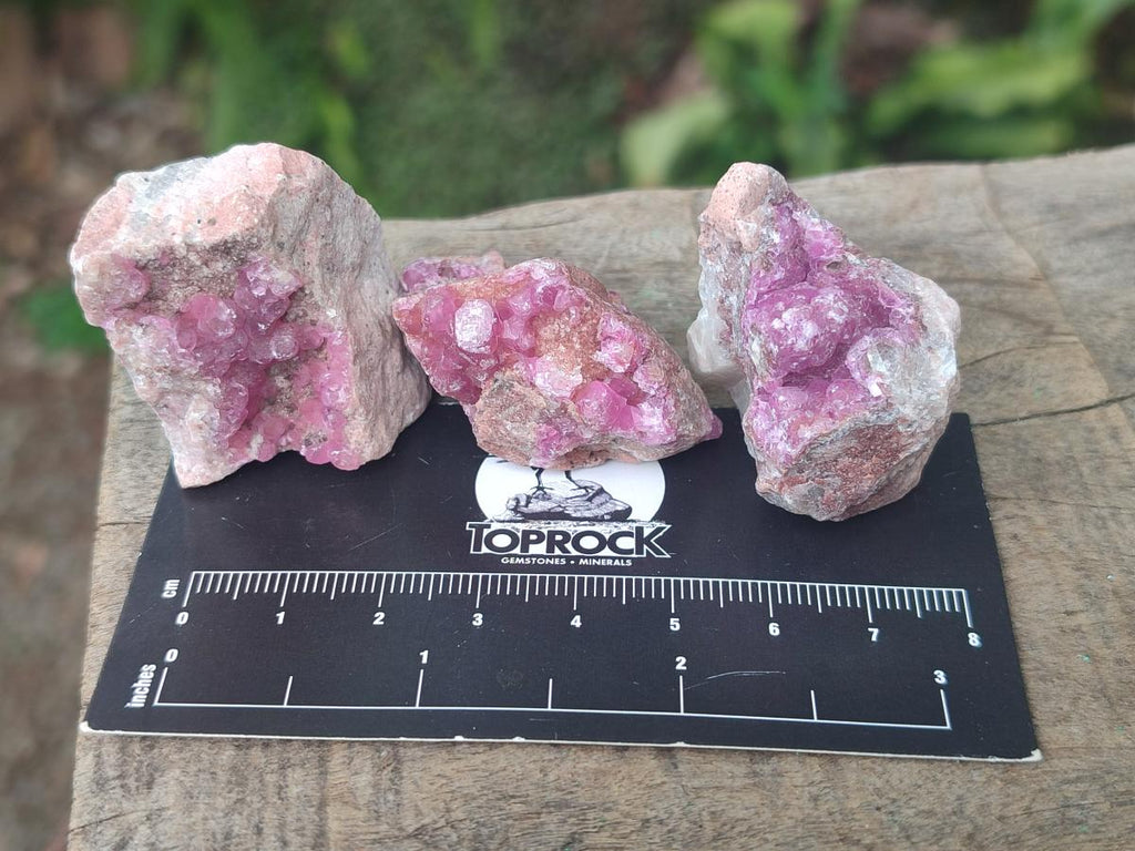 Natural Spherocobaltite Specimens x 53 From Mashamba West Mine, Congo - Toprock Gemstones and Minerals 