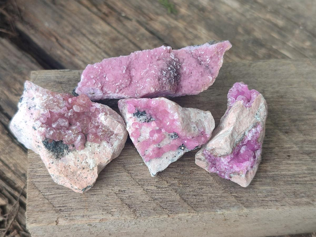 Natural Spherocobaltite Specimens x 53 From Mashamba West Mine, Congo - Toprock Gemstones and Minerals 