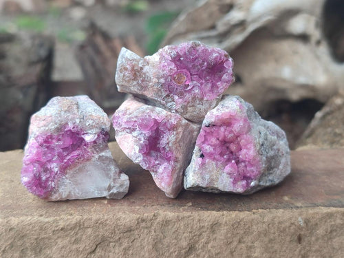 Natural Spherocobaltite Specimens x 53 From Mashamba West Mine, Congo - Toprock Gemstones and Minerals 