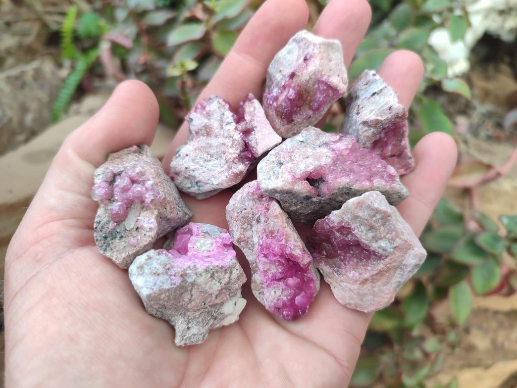 Natural Spherocobaltite Specimens x 53 From Mashamba West Mine, Congo - Toprock Gemstones and Minerals 