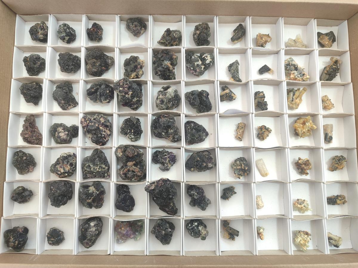 Natural Mix of Mineral Specimens x 71 From Erongo, Namibia - Toprock Gemstones and Minerals 