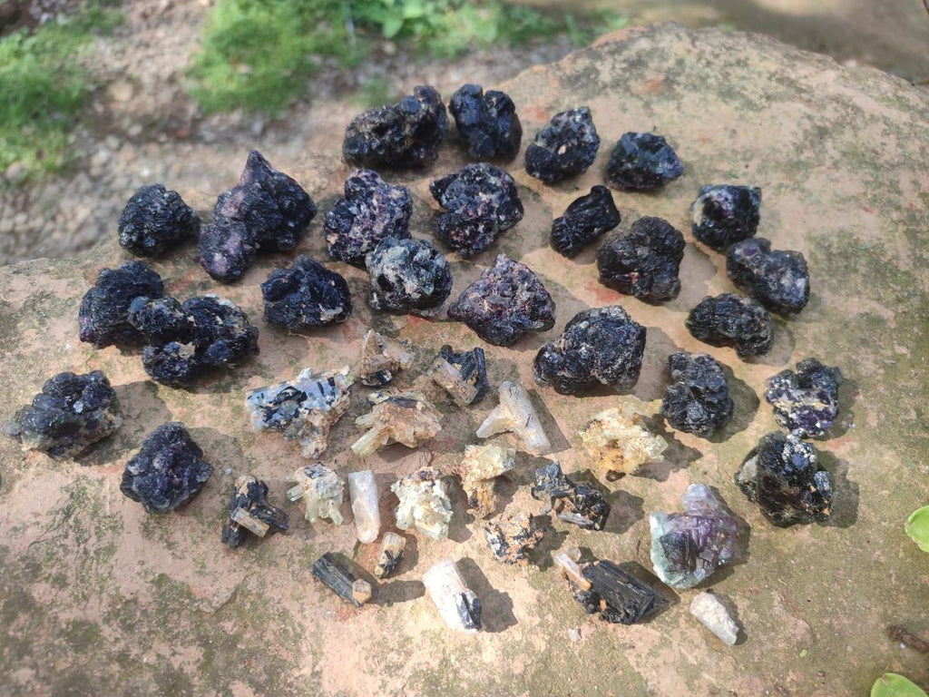 Natural Mix of Mineral Specimens x 71 From Erongo, Namibia - Toprock Gemstones and Minerals 