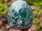 Polished Emerald Mica 'Mutokolite' Standing Display Pieces x 3 From Mutoko, Zimbabwe
