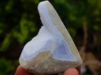 Polished and Natural Blue Lace Agate Free Forms x 35 From Nsanje, Malawi