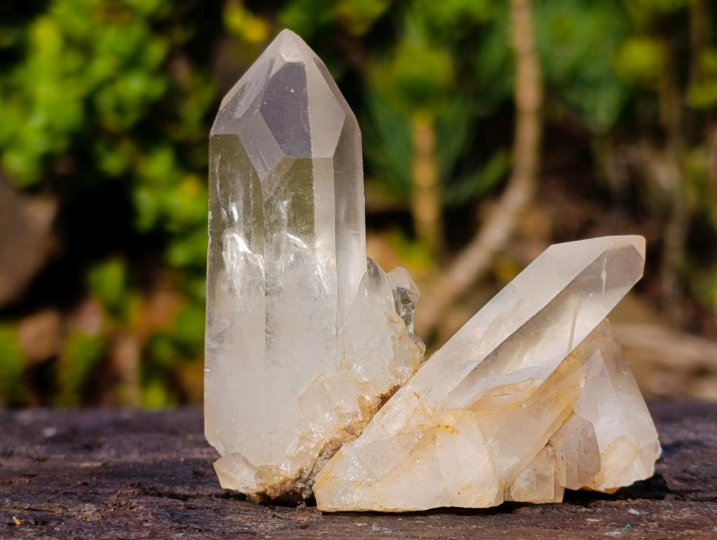 Natural Small Malagasy Quartz Clusters x 35 From Madagascar