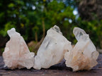 Natural Small Malagasy Quartz Clusters x 35 From Madagascar